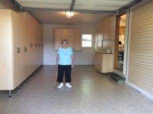 My 90 Year Old Mom Get’s a Garage Makeover
