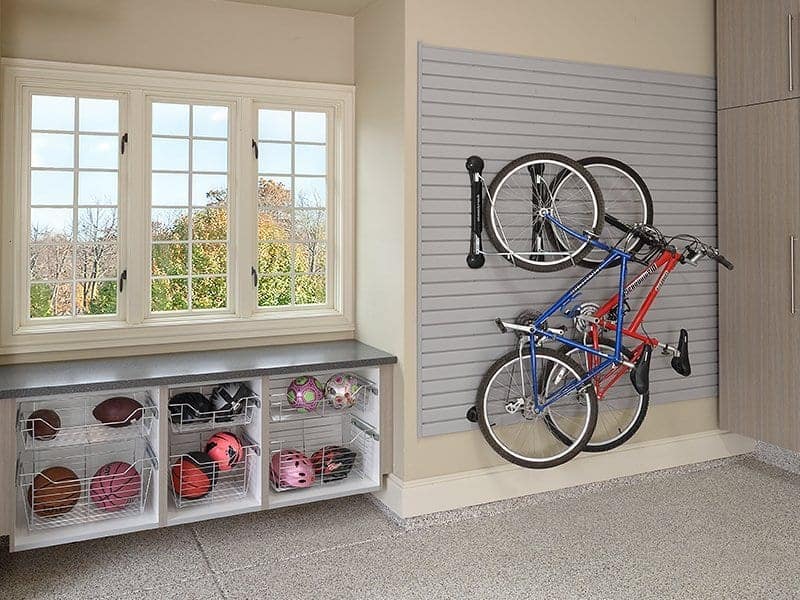 Bicycle Ceiling Storage Rack - Garaginization - San Antonio Garage